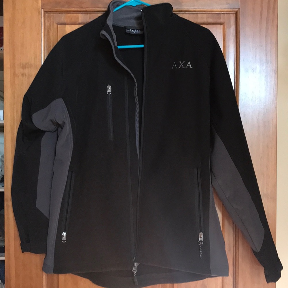 Lambda Chi Alpha Jacket With 3 Zippered Pockets A… - image 1